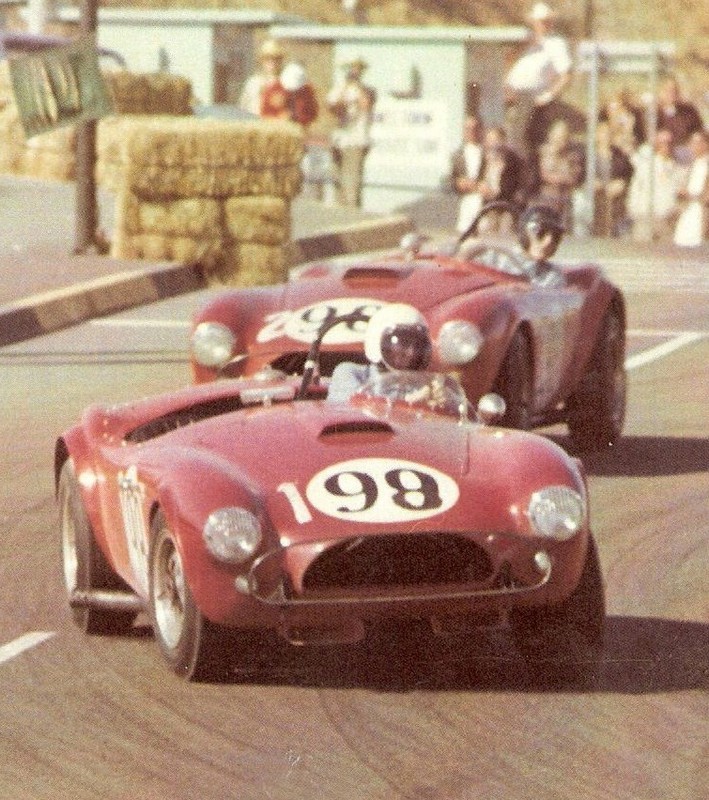 Dave MacDonald wins in Shelby Cobra at Dodger Stadium 1963